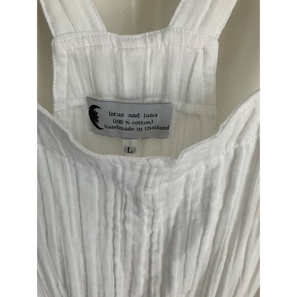 Lotus & Luna Elemental White short Romper size Large - Picture 4 of 5